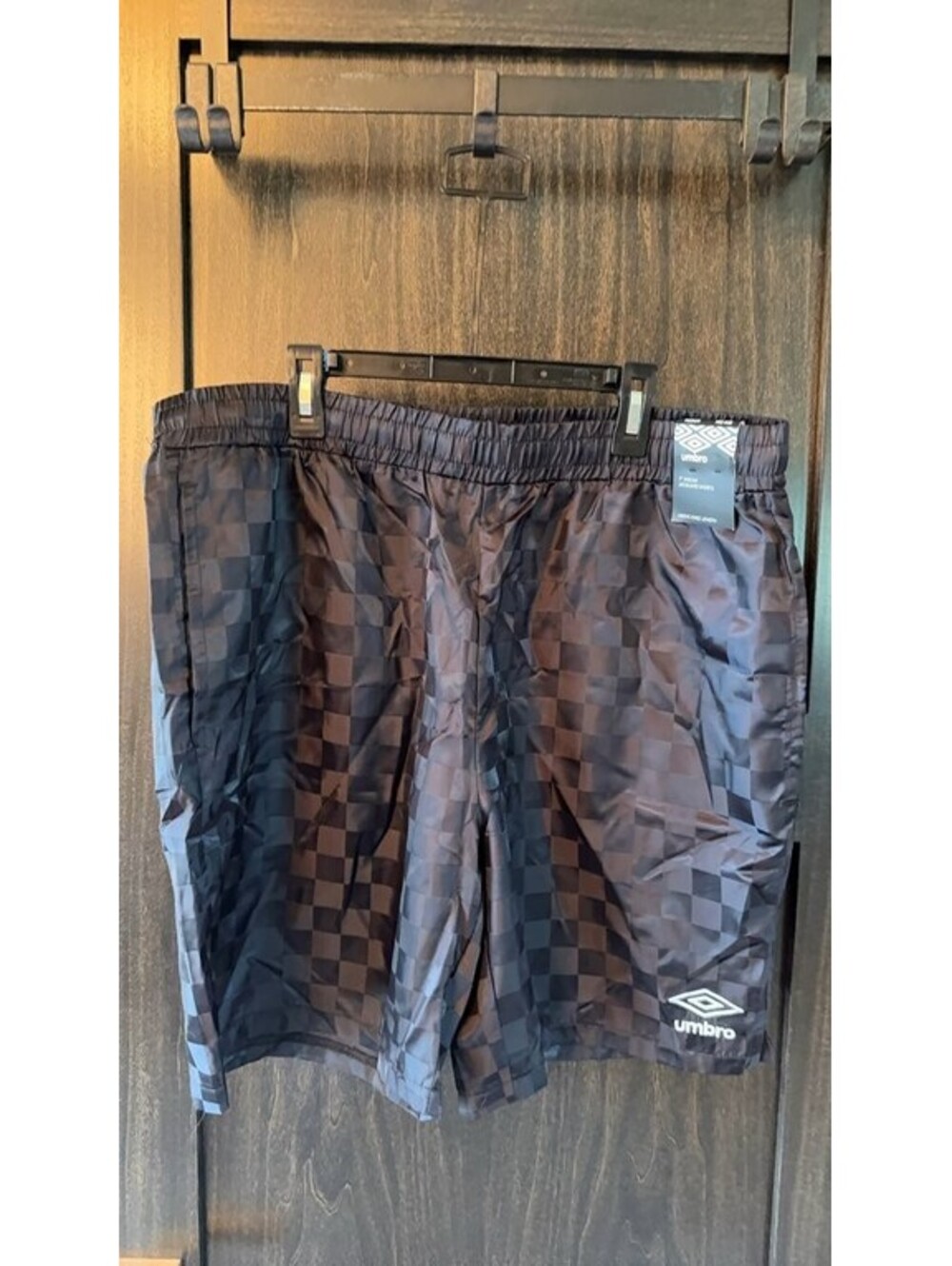 Umbro Checkered Athletic Shorts